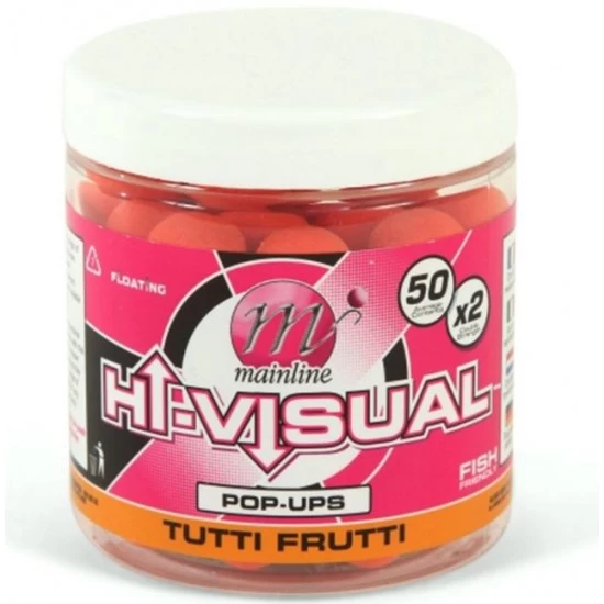 Mainline Hi-Visual Pop-Up Naranja Tutti Frutti 15mm 3 Mainline Hi-Visual Pop-Up Naranja Tutti Frutti 15mm