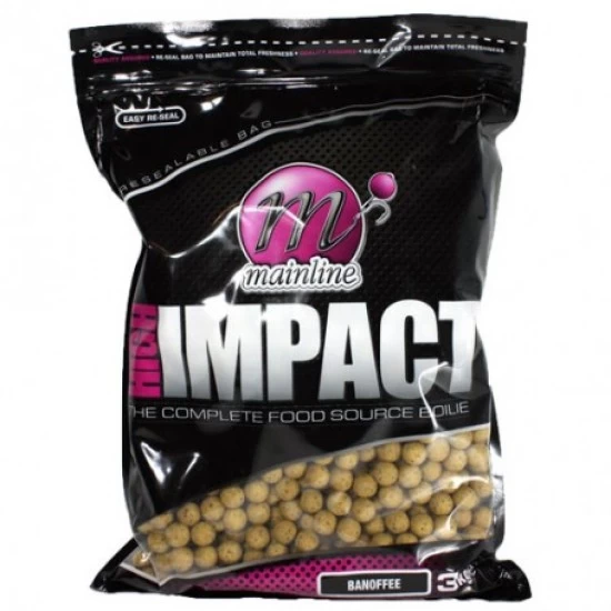 Mainline Alto Impacto Boilies Banoffee 3kg 3 Mainline Alto Impacto Boilies Banoffee 3kg