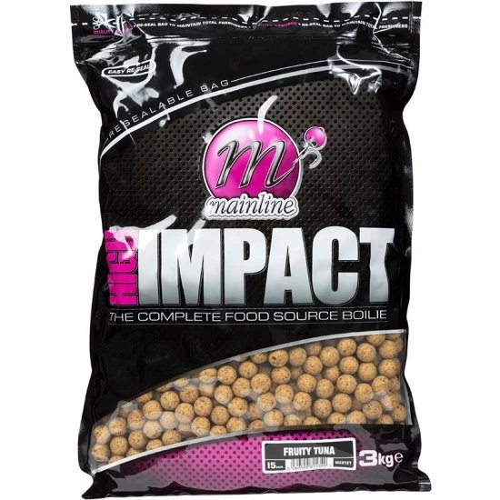 Mainline High Impact Boilies Fruity Tuna 20mm 3 Kg 3 Mainline High Impact Boilies Fruity Tuna 20mm 3 Kg